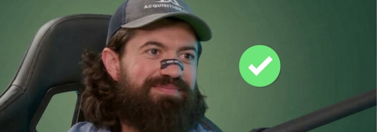 Alex hormozi nose strips