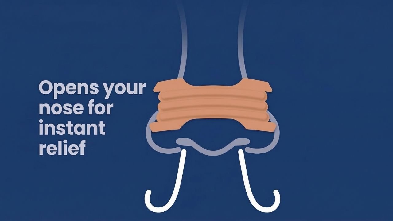 Nose Strips widen the nasal valve