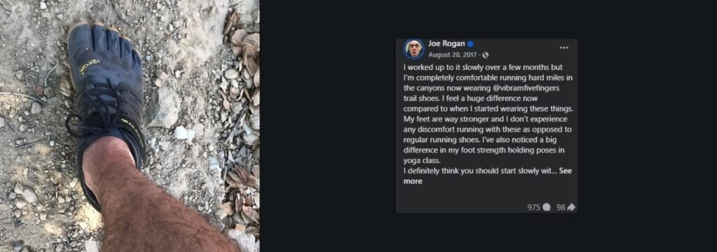 Joe Rogan running shoes