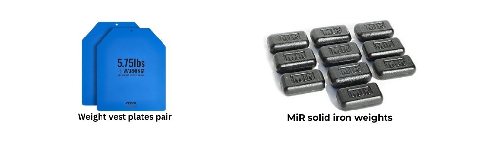 MiR solid iron weights & MiR solid iron weights