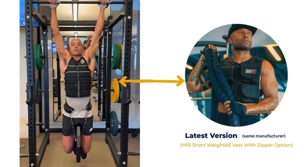 david goggins mir weight vest pullups